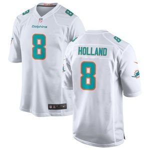 Brand New Jevon Holland Jersey in White #8